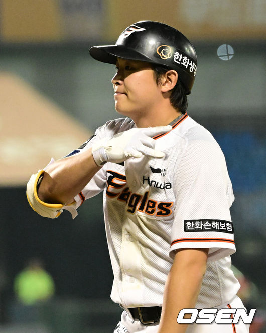 [OSEN=대전, 김성락 기자] 한화 정은원. 2023.06.21 /ksl0919@osen.co.kr