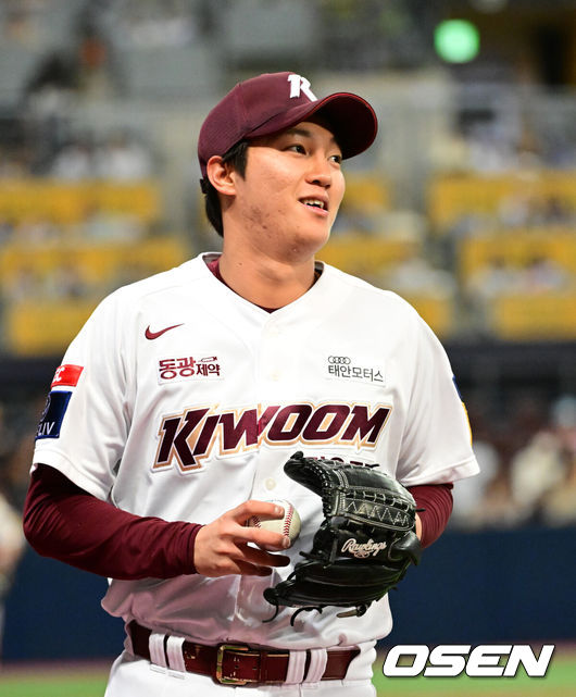 키움 히어로즈 안우진. /OSEN DB
