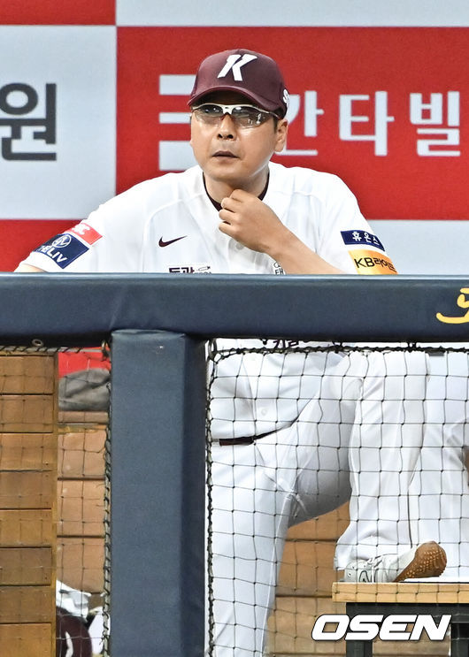 키움 히어로즈 홍원기 감독. /OSEN DB