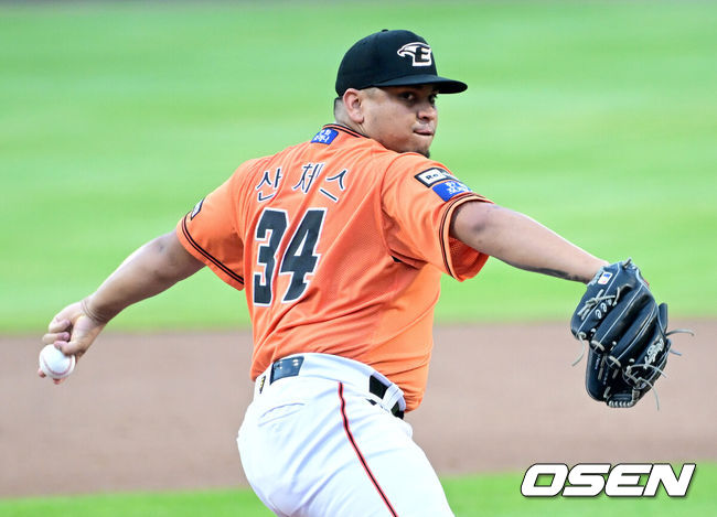 [OSEN=최규한 기자] 한화 리카르도 산체스. 2023.07.21 / dreamer@osen.co.kr