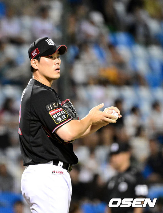 [OSEN=최규한 기자] KT 김재윤. 2023.08.20 / dreamer@osen.co.kr