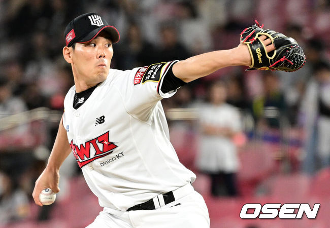 [OSEN=수원, 최규한 기자] KT 김재윤. 2023.05.24 / dreamer@osen.co.kr