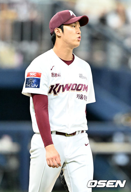 키움 히어로즈 안우진. /OSEN DB