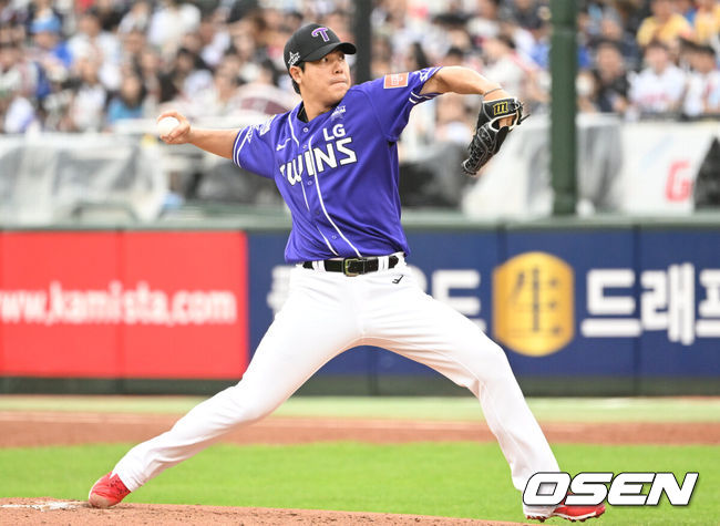 올스타전에 출전한 LG 투수 김진성 / OSEN DB