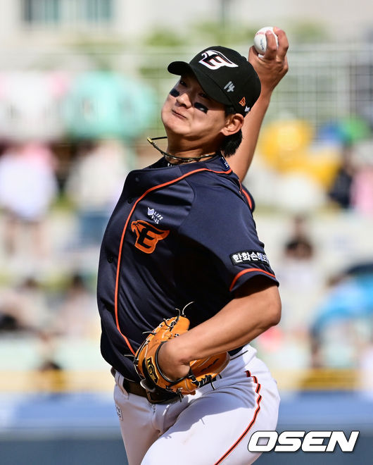 [OSEN=이석우 기자]  한화 김서현. 2023.05.27 / foto0307@osen.co.kr