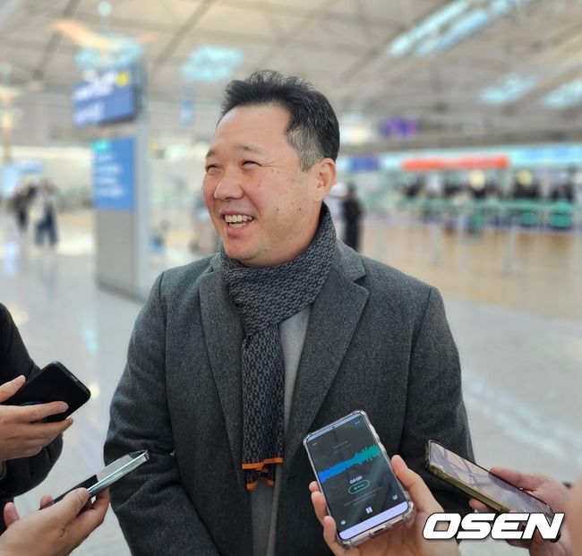 [OSEN=인천공항, 이후광 기자] 삼성 박진만 / backlight@osen.co.kr