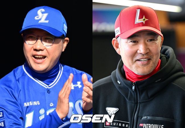 박진만 삼성 감독-이숭용 SSG 감독 / OSEN DB