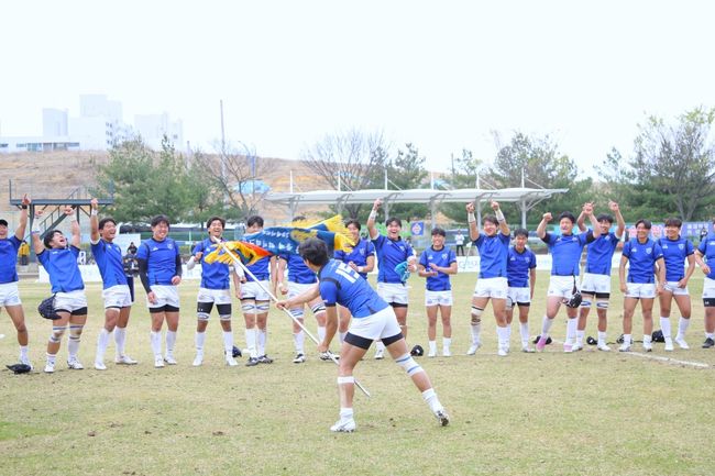 대한럭비협회는 “지난 3월 24일부터 12일간의 일정으로 ‘2024 전국 춘계럭비리그전’이 성황리에 막을 내렸다”고 5일 밝혔다. / 대한럭비협회