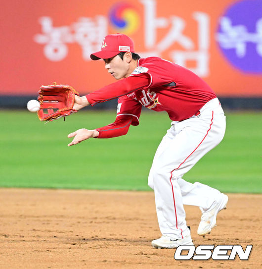 [OSEN=지형준 기자] SSG 안상현. 2024.04.12 / jpnews.osen.co.kr