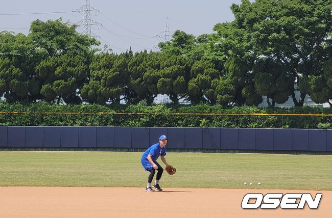 [OSEN=경산, 손찬익 기자] 삼성 라이온즈 내야수 안주형 /what@osen.co.kr