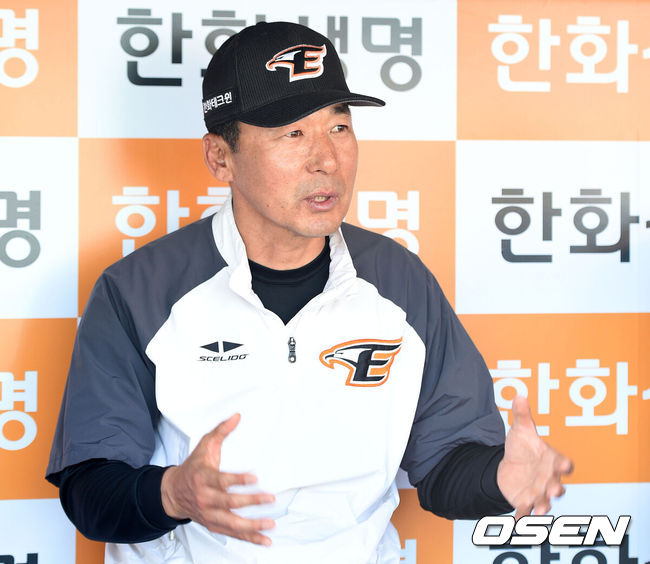 2017년 한화 이상군 감독대행. /OSEN DB