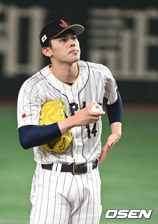 [OSEN=손용호 기자] WBC 일본대표팀 사사키 로키. 2023.03.11 /spjj@osen.co.kr