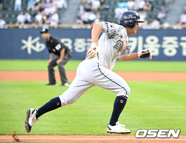 [OSEN=이대선 기자] 두산 정수빈. 2024.06.20 /sunday@osen.co.kr