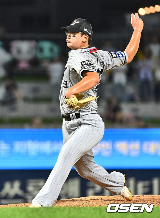 [OSEN=이석우 기자] 한화 김서현. 2024.07.17 / foto0307@osen.co.kr