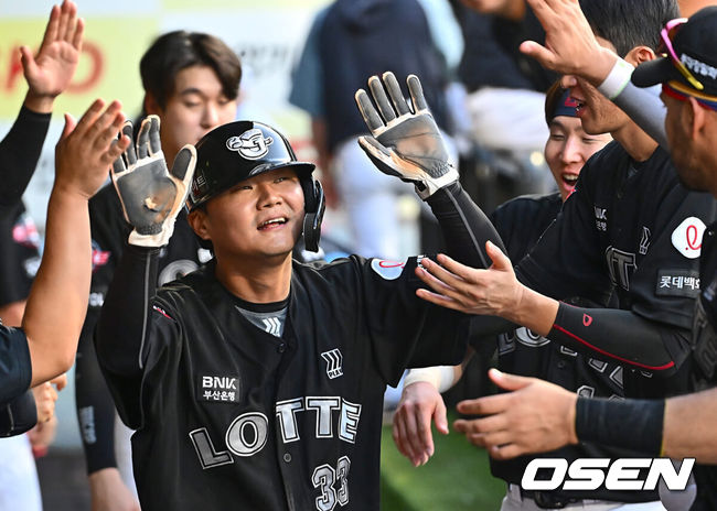 [OSEN=대구, 이석우 기자] 롯데 자이언츠 손호영 / foto0307@osen.co.kr