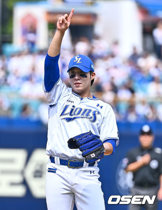 [OSEN=이석우 기자] 삼성 원태인. 2024.09.01 / foto0307@osen.co.kr