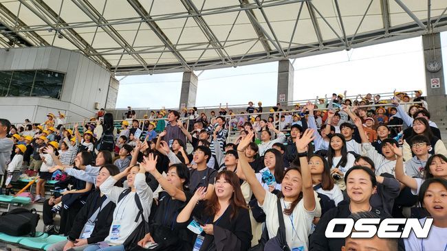 ‘일본 아이치현 국제교류 티볼대회’ 참가한 금동초등학교. /OSEN DB