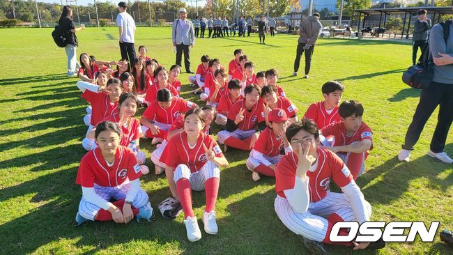 서울 금동초등학교가 참가한 ‘일본 아이치현 국제교류 티볼대회’ /OSEN DB