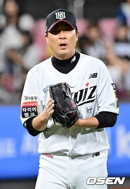[OSEN=민경훈 기자] KT 우규민. 2024.09.27 / rumi@osen.co.kr