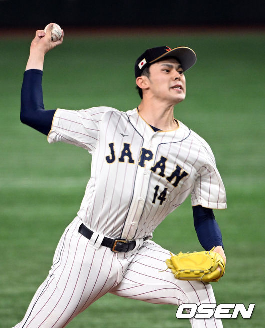 [OSEN=손용호 기자] WBC 일본대표팀 사사키 로키. 2023.03.11/spjj@osen.co.kr