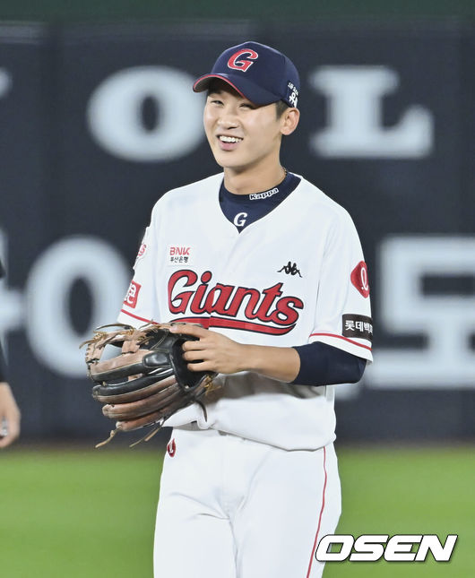 [OSEN=부산, 이석우 기자] 롯데 자이언츠 김세민 / foto0307@osen.co.kr