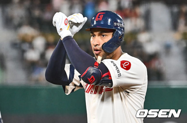 [OSEN=부산, 이석우 기자]  롯데 자이언츠 레이예스 045 2024.09.19 / foto0307@osen.co.kr