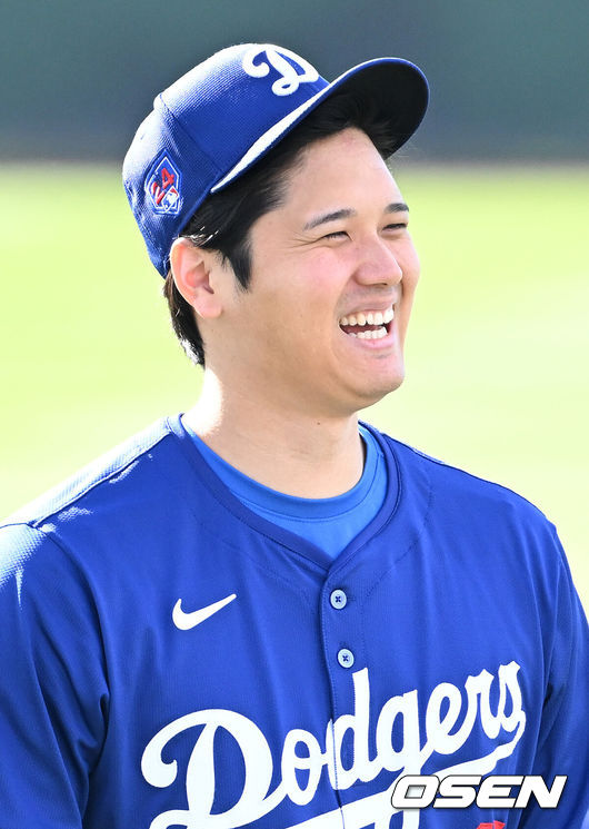 [OSEN=이대선 기자] LA 다저스 오타니 쇼헤이. 2024.02.19 /sunday@osen.co.kr