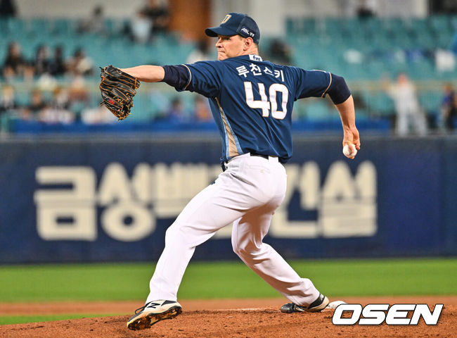 [OSEN=대구, 이석우 기자] NC 다이노스 루친스키 2022.09.29 / foto0307@osen.co.kr