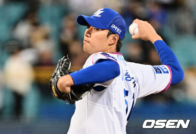 [OSEN=대구, 이석우 기자]  삼성 라이온즈 최충연 2023.04.15 / foto0307@osen.co.kr