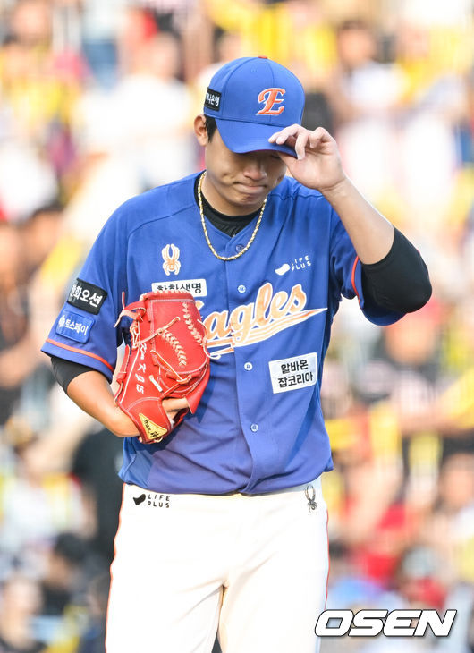 [OSEN=박준형 기자] 한화 김기중. 2024.08.02 / soul1014@osen.co.kr