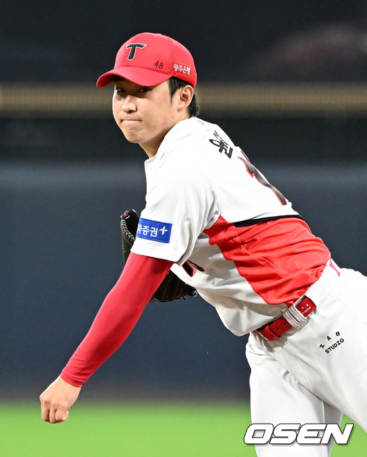KIA 윤영철./OSEN DB