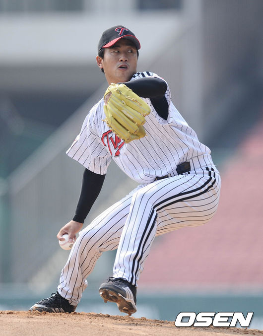 [OSEN=김영민 기자] LG 선수 시절 최원호 전 감독. 2008.04.05 /ajyoung@osen.co.kr