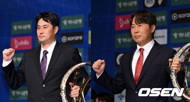 [OSEN=지형준 기자] 13일 오전 서울 서대문구 홍은동 스위스그랜드호텔 그랜드볼룸에서 K리그1 개막 미디어데이가 열렸다.이날 K리그1 8개 팀(강원, 김천, 서울, 수원FC, 제주, 대전, 대구, 안양) 감독과 대표 선수가 참석해 올 시즌을 앞둔 각오를 밝혔다. 2024-2025 ACL에 나서는 K리그1 4개 팀(울산, 포항, 광주, 전북)은 ACL 경기 일정으로 인해 이번 개막 미디어데이에 참석하지 않고 지난 5일 별도 미디어데이를 가졌다. 2025.02.13 /jpnews@osen.co.kr