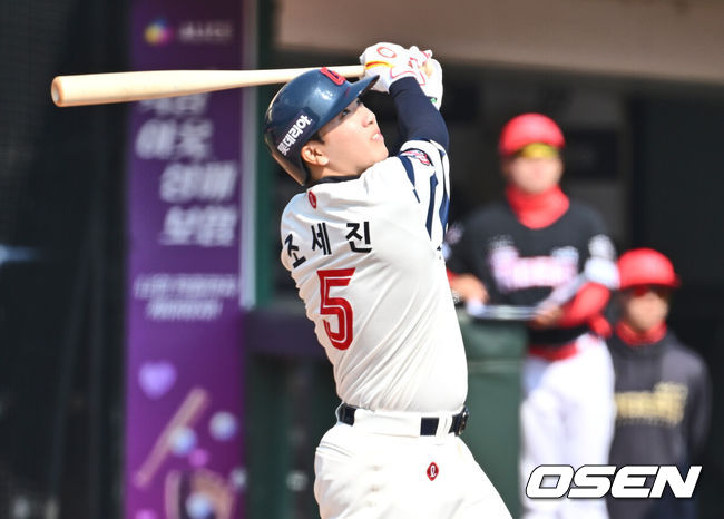 [OSEN=부산, 이석우 기자] 롯데 자이언츠 조세진 054 2025.03.09 / foto0307@osen.co.kr