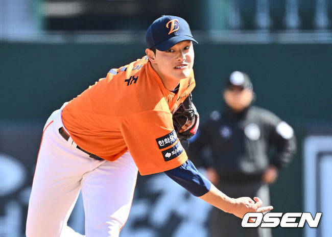 [OSEN=이석우 기자] 한화 문동주. 2025.03.14 / foto0307@osen.co.kr