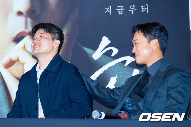 [OSEN=민경훈 기자] 19일 오후 서울 용산구 한강대로 CGV 용산아이파크몰에서 영화 '승부' 언론시사회가 열렸다.