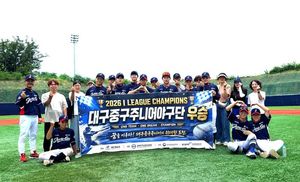 '5전 전승 퍼펙트 우승' 대구중구주니어야구단, 올해 벌써 두 번째 정상 - 뉴스 썸네일 이미지