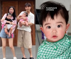 '최성욱♥' 김지혜, 1살 쌍둥이 子 공개..너무 잘생겨서 아역모델인 줄... - 뉴스 썸네일 이미지