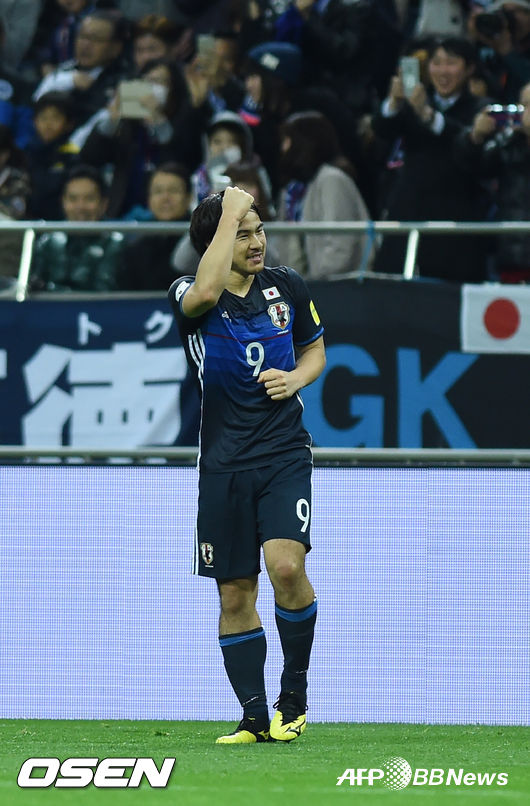 &apos;오카자키 선제골&apos; 日, 아프가니스탄 5-0 완승... 1위 질주
