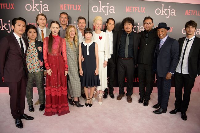 attends "Okja" New York Premiere at AMC Loews Lincoln Square 13 on June 8, 2017 in New York City.