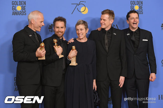 poses in the press room during The 75th Annual Golden Globe Awards at The Beverly Hilton Hotel on January 7, 2018 in Beverly Hills, California.