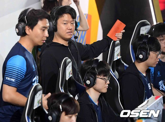 [오!쎈 인터뷰] 최우범 LOL 국가대표 감독, "결승 준비, 더 신경 쓰겠다"