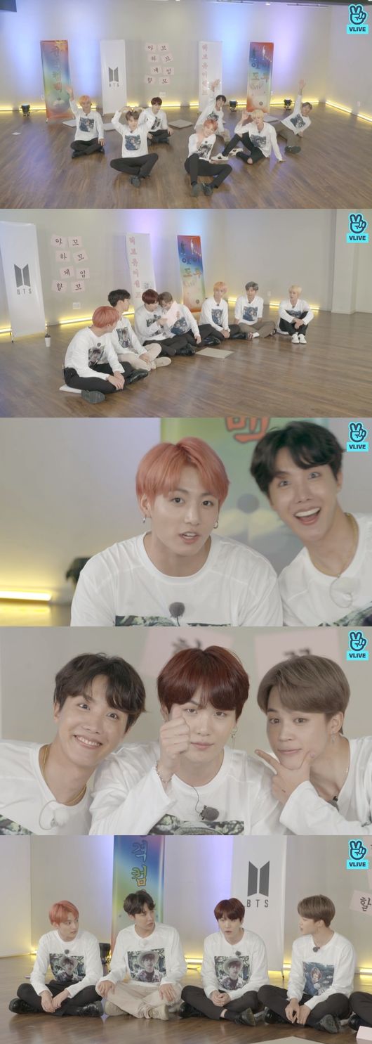 [V라이브 종합] "이제야 컴백 실감해"…방탄소년단, 5억♥ 축하 속 &apos;아이돌&apos; 축제