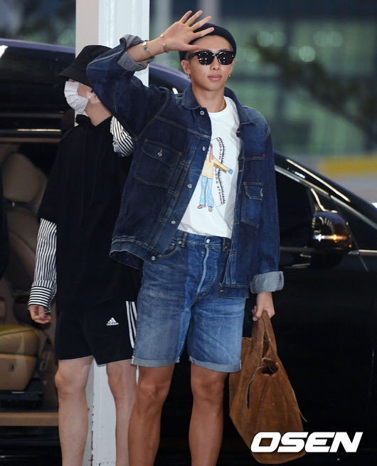 BTS RM,&apos;LA 잘 다녀올게요&apos;