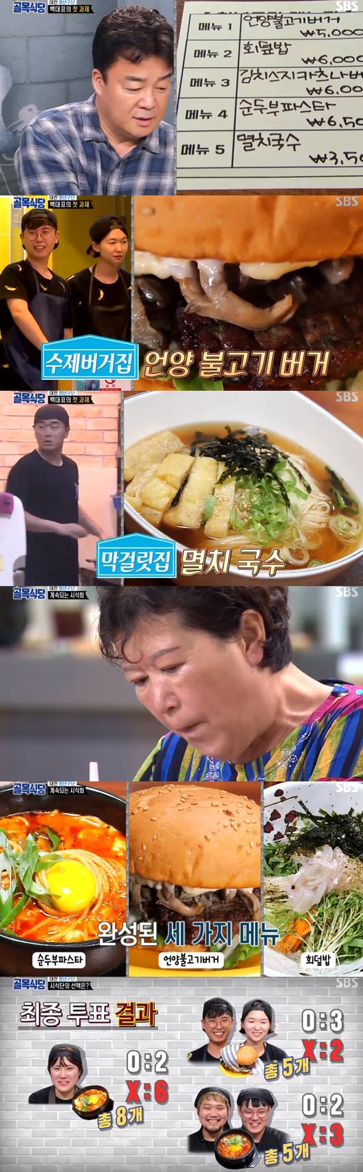 "지금 장난이야?" &apos;골목식당&apos; 백종원, 철없는 청년구단 사장들에게 호통 &apos;진심 걱정&apos;[종합]