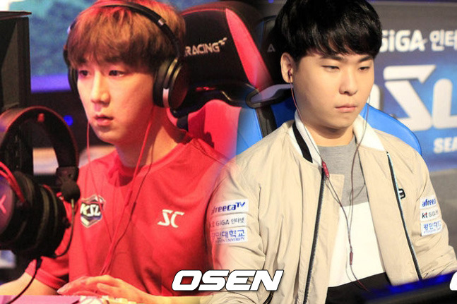 [Oh!쎈 초점] 8년과 3년 7개월...&apos;폭군&apos;과 &apos;알파고&apos;, KSL 첫 우승자는?