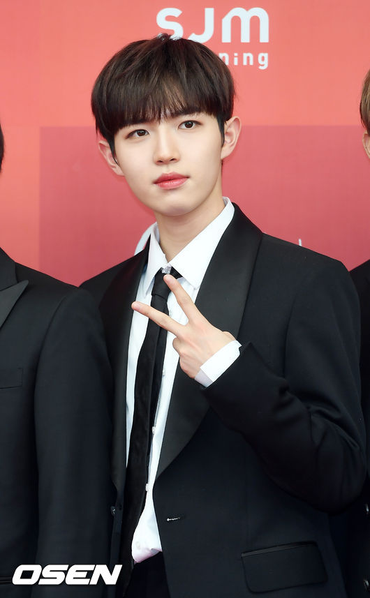 워너원 김재환,&apos;시크하게 브이&apos;