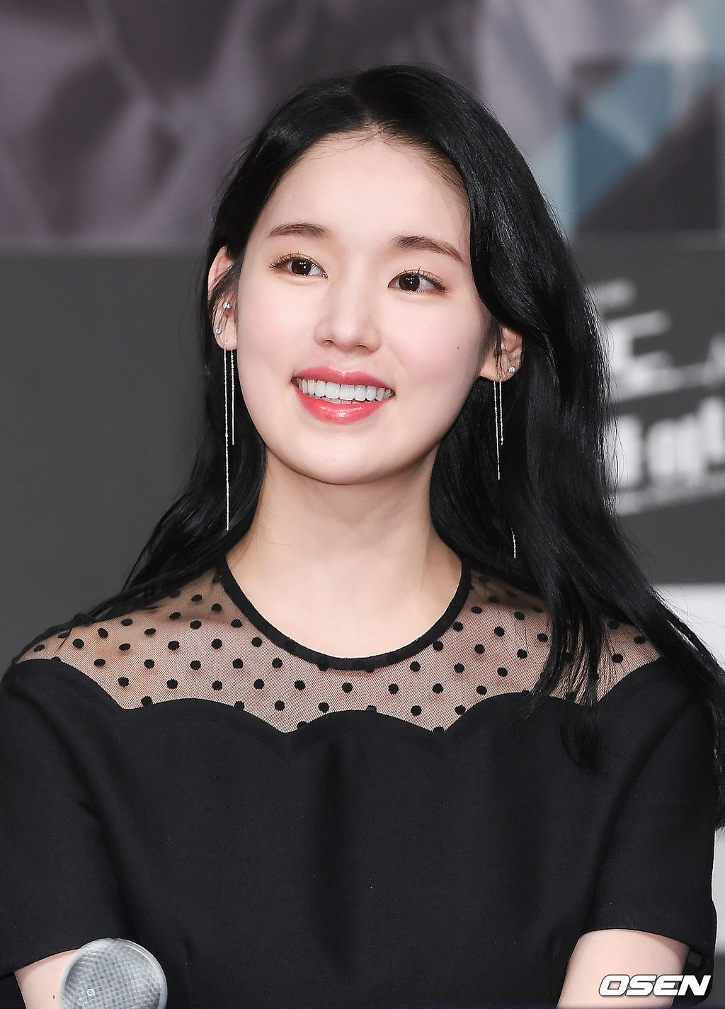 31일 오후 서울 영등포 타임스퀘어 아모리스홀에서 진행된 드라마 '너도 인간이니?' 제작발표회에서 배우 박환희가 미소 짓고 있다. / soul1014@osen.co.kr