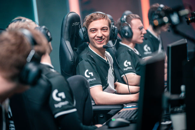 플레이오프 2라운드에 참여한 '캡스' 라스무스 뷘터. /라이엇 게임즈 플리커.