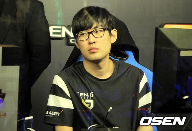 [사진] 2018년 젠지에서 활약한 '앰비션' 강찬용.